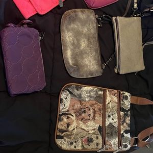 Lot of 6 Purses